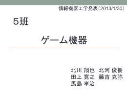SONY 据え置き型ゲーム機
