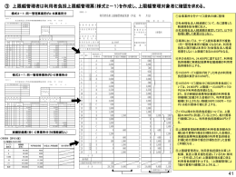 ③ 上限額管理者は利用者負担上限額管理票（様式2－1）