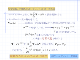 井戸型ポテンシャル