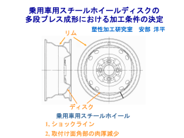 (a) 第1段 - 極限成形システム研究室(旧塑性加工研究室)