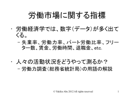 労働経済学