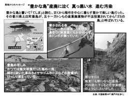 豊かな島，産廃に泣く