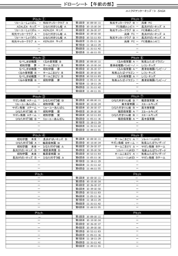 対戦表