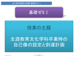 PPT - 西村美東士