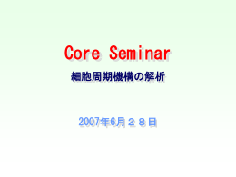 Core Seminar
