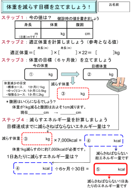 自分の目標