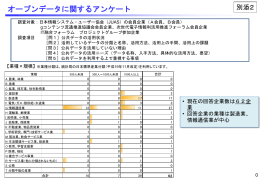 ダウンロード - Open DATA METI