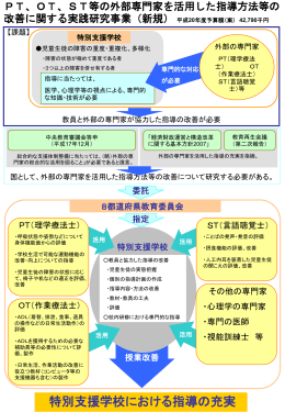 特別支援学校教員専門性向上事業