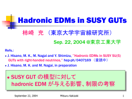 1．Motivation - Bonn Theory Group