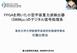 FPGAによるSWIMmn デジタル信号処理系