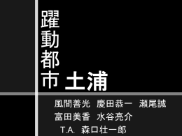 土浦 - 都市計画DocumentSV