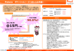 アンケート設問項目 - ネット広告出稿のご案内 Potora（ポトラ）