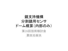鏡支持機構など