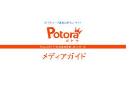 Potora バナー広告（4） - ネット広告出稿のご案内 Potora（ポトラ）