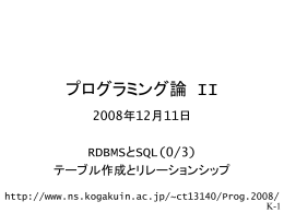 RDBMD 0/3