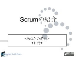 An Introduction to Scrum