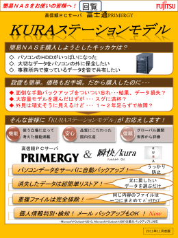 そんな皆様に「KURAステーションモデル」が お応えします！