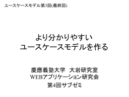 アクティビティー図説明のパワーポイントファイル