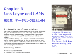 Link Layer