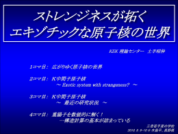 1 - 原子核理論研究室