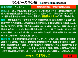 ランピースキン病