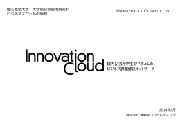 新ビジネスモデルアイデア - KBS 慶應義塾大学大学院経営管理研究科