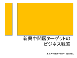 5_新興中間層ターゲットのビジネス戦略