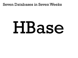 HBase