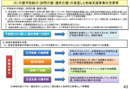 の見直しと地域支援事業の充実等（PPT：5064KB）