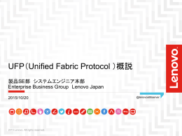 UFP(Unified Fabric Protocol )概説