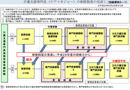 別紙資料3－1 介護支援専門員（ケアマネジャー）の研修