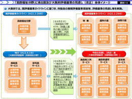 「高齢福祉分野」に係る国及び大阪府評価基準の見直し（改正）全体イメージ