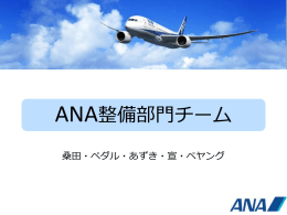 ANAの取り組みは？