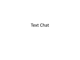 Text Chat