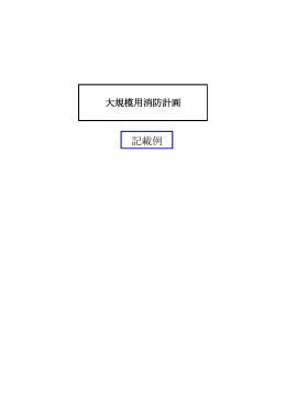 大規模用（ワード：646KB）