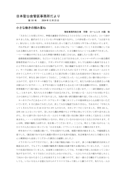 夏のご報告