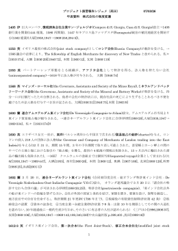 プロジェクト演習報告レジュメ（高田） 07/03/26