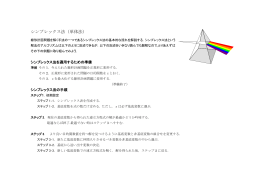シンプレックス法の手順