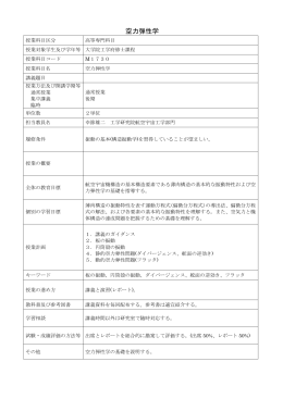 空力弾性学