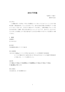 丹沢論（著ECO）