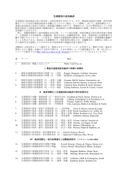 先進諸国の政治経済分析の体系的・包括的