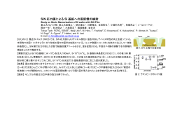 SiN 応力膜によるSi 基板への歪記憶の検討 Study