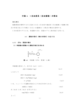 と「連続体の固有振動数とモード」