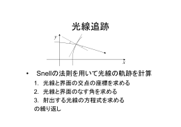 光線追跡