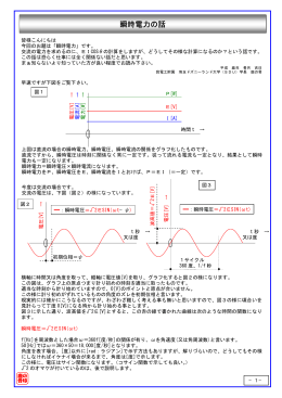 瞬時電力の話