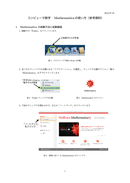 コンピュータ数学 Mathematicaの使い方（参考資料）