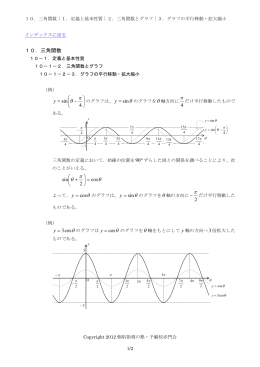 「グラフの平行移動・拡大縮小」の本文（PDF）