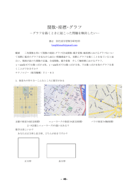 関数・座標・グラフ
