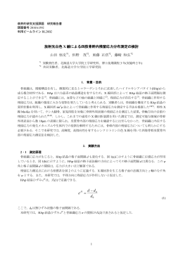 放射光白色X線による四肢骨幹内残留応力分布測定の検討