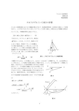 PRTがずれていた場合の影響